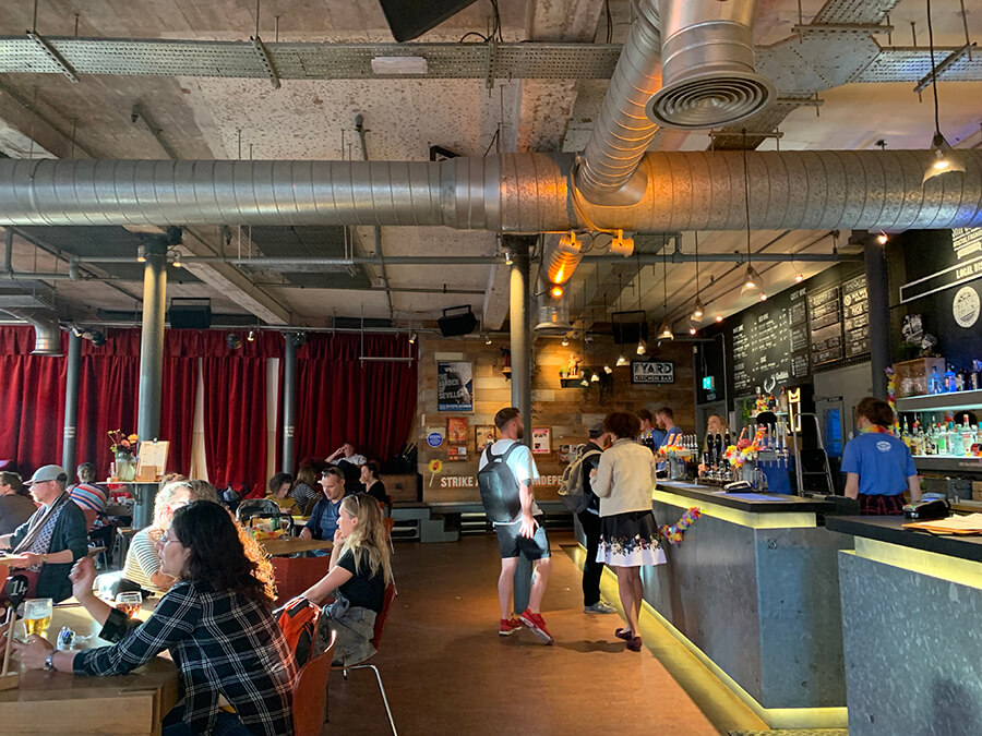 tobacco factory restaurant The Tobacco Factory - Bristol dog friendly