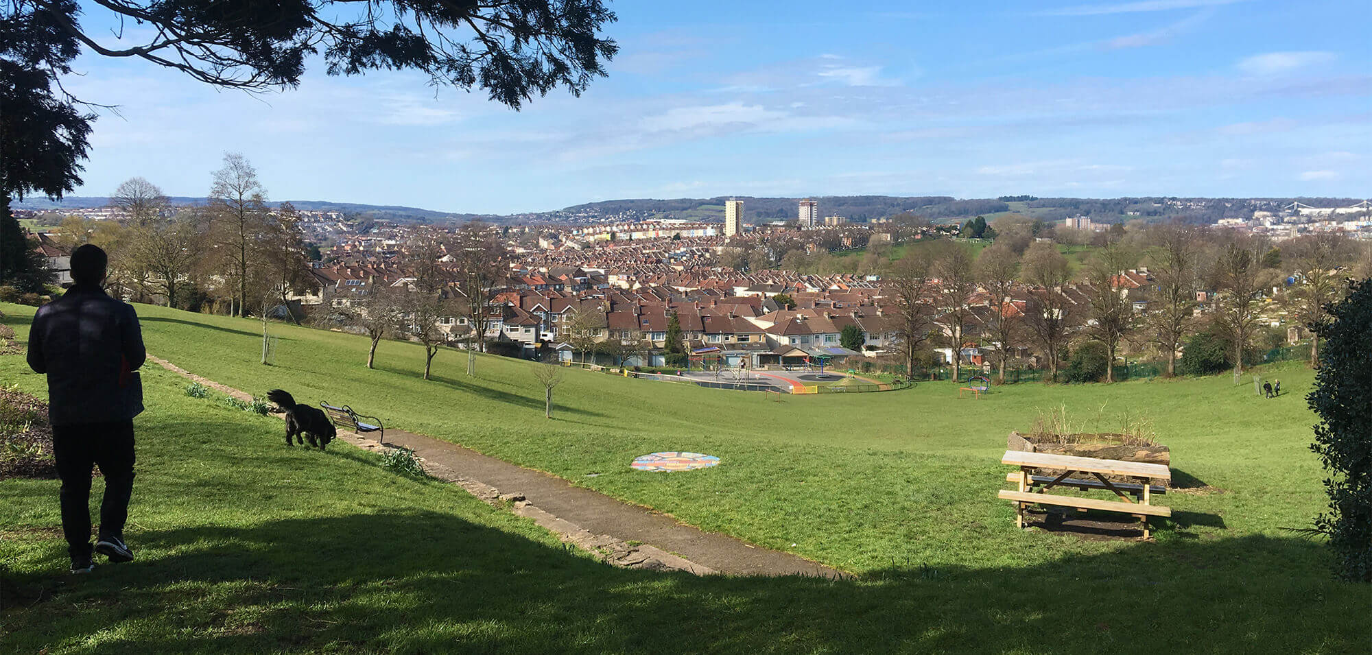 Perrett's Park - Bristol dog walk - Bristol Barkers