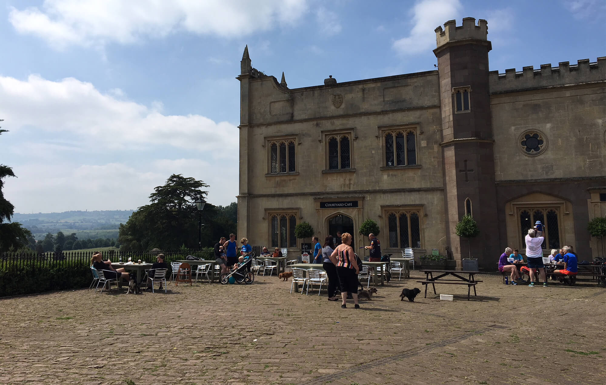 Ashton Court Estate Courtyard Cafe Bristol dog friendly Bristol Barkers