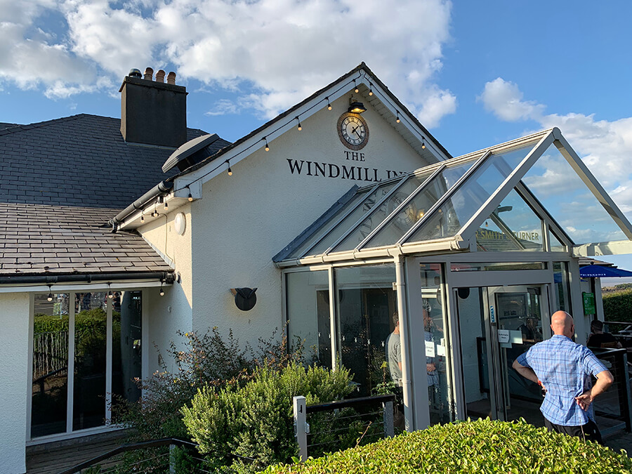 The shop windmill in