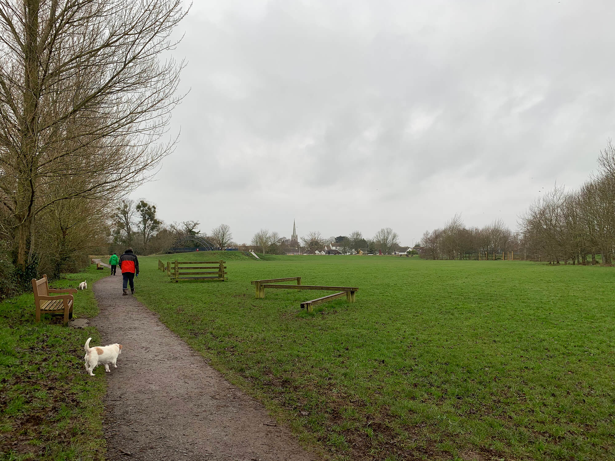Congresbury Millennium Green Bristol dog walk Bristol Barkers