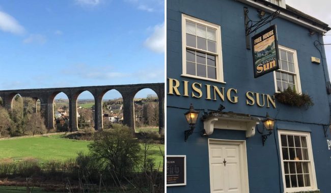 Image of Pensford Viaduct & The Rising Sun