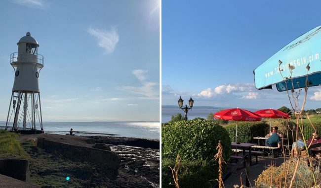 Image of Portishead Lighthouses & The Windmill Inn