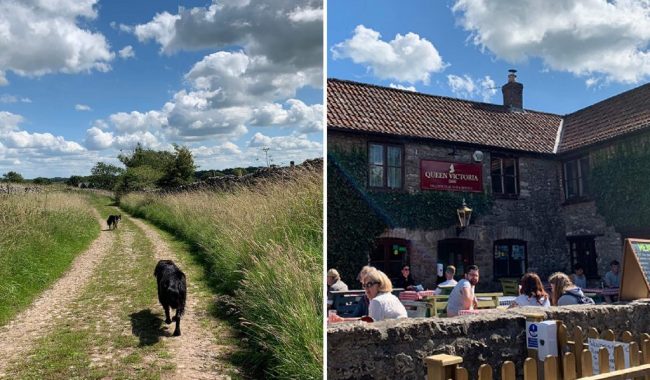 Image of Priddy Circular & The Queen Victoria Inn